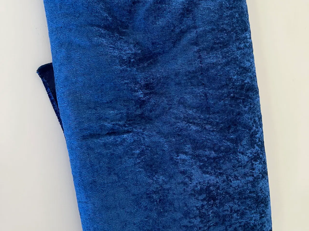 Billede 1 - 6 stk velour duge kongeblå