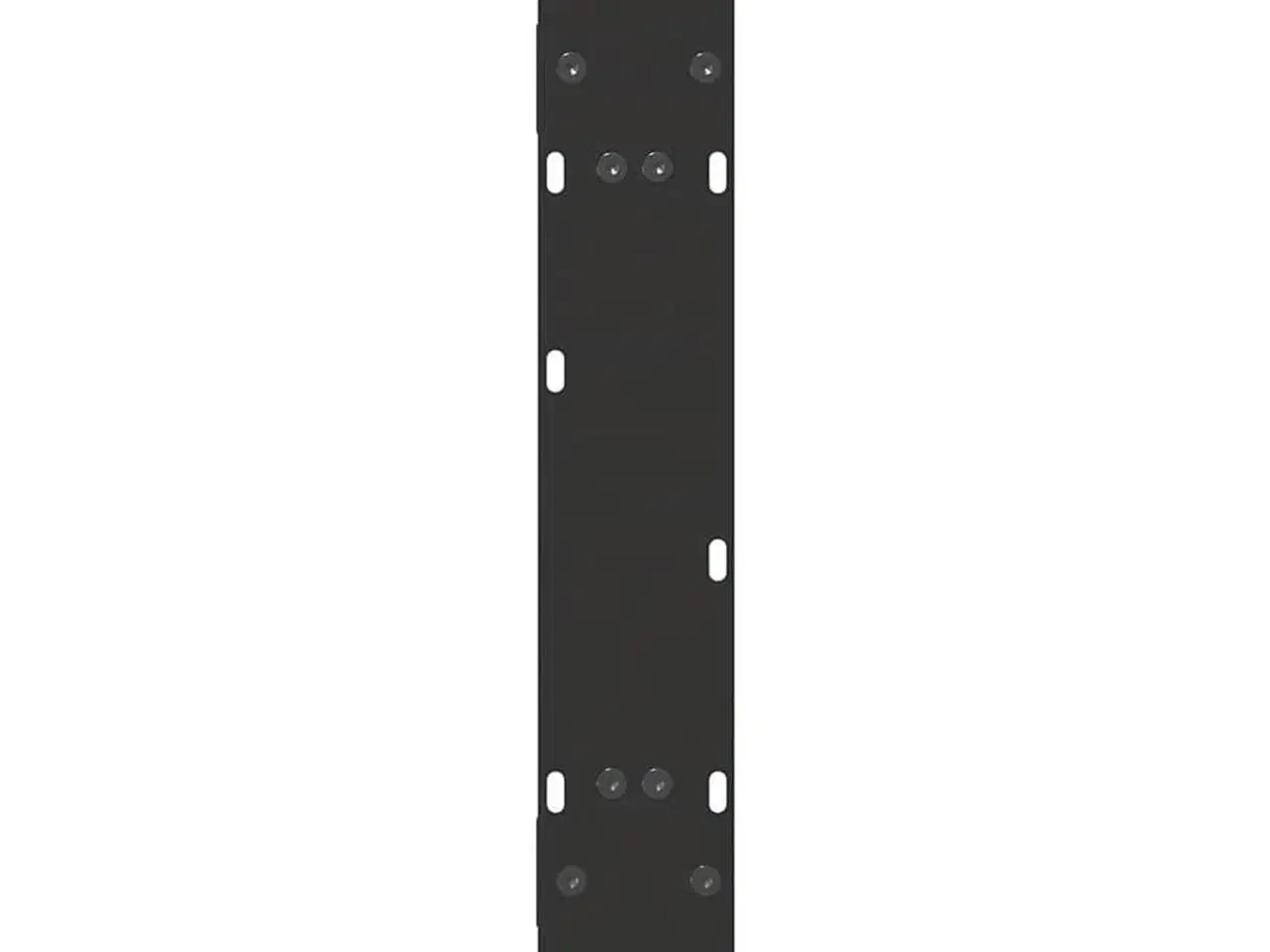 Billede 7 - Spisebordsben A-formet 2 stk. sort 80x(72-73) cm stål