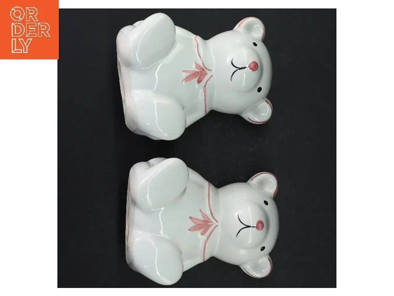 Billede 4 - Keramik sparegris sæt (str. H. 14,5 cm)