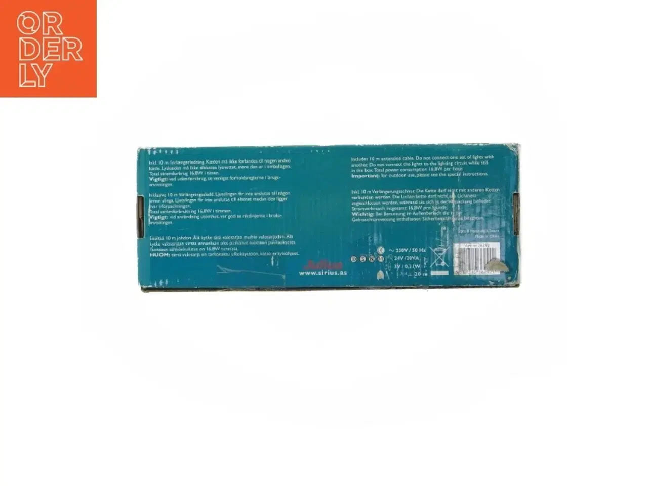 Billede 2 - Ny Lyskæde 80 lamper fra Julius (str. 20 m)