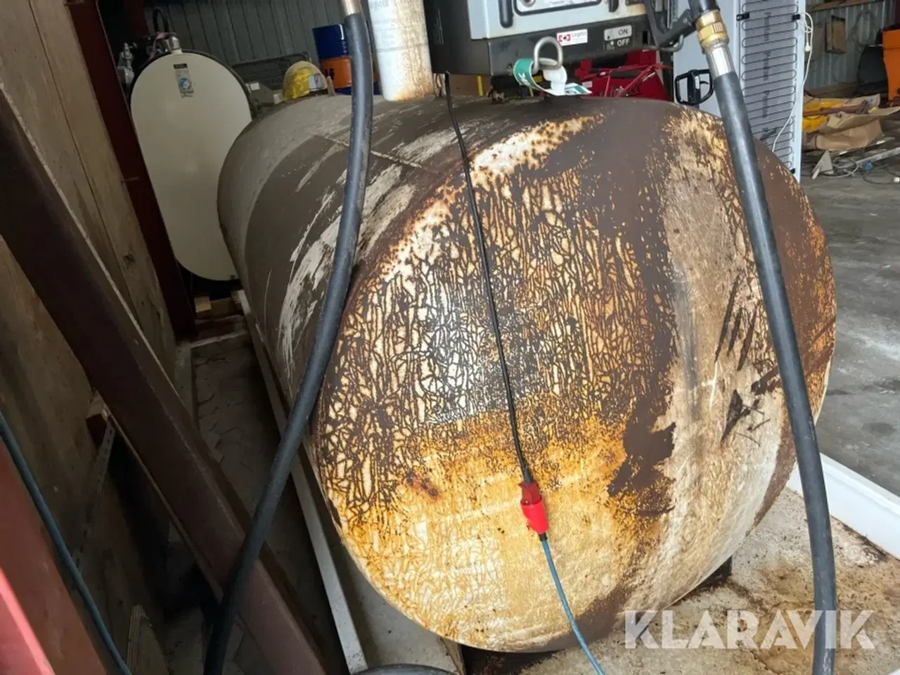 Billede 8 - Diesel tankanlæg 4000 Liter KN Smede- Og Beholderfabrik C3A