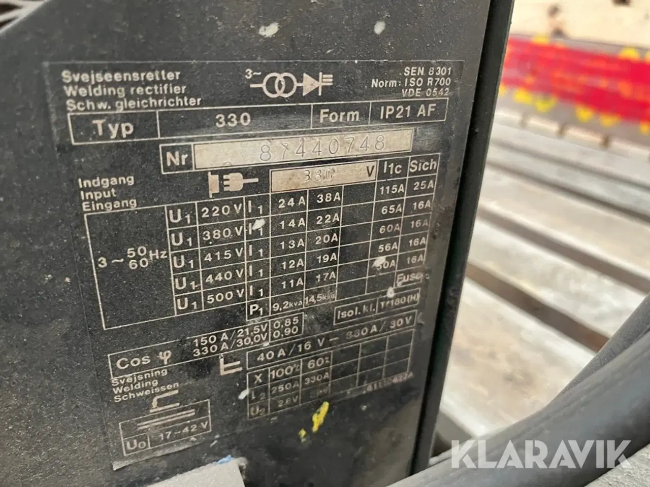 Billede 5 - Svejsemaskiner Migatronic KDO325/330 2 styk