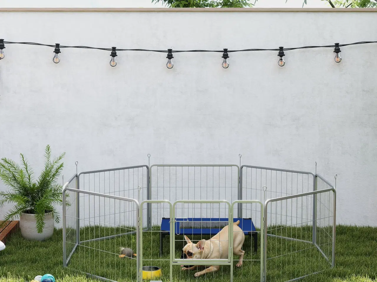 Billede 2 - Hvalpegård "Flex" 80 x 60 cm.