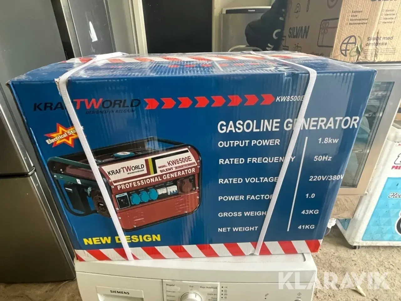 Billede 1 - Generator KraftWorld KW8500E