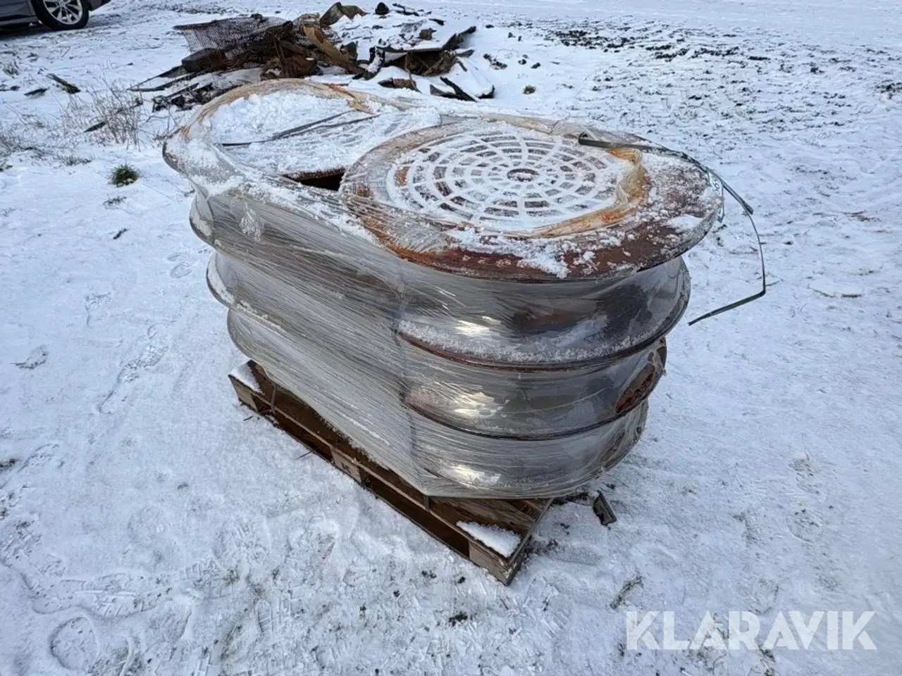 Billede 1 - Kloakdæksler Ø80 8 styk