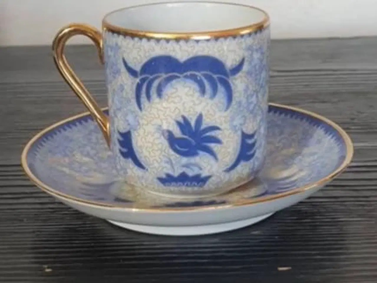 Billede 1 - Kaffekopper 5 stk med underkopper, Antik fra 1920.