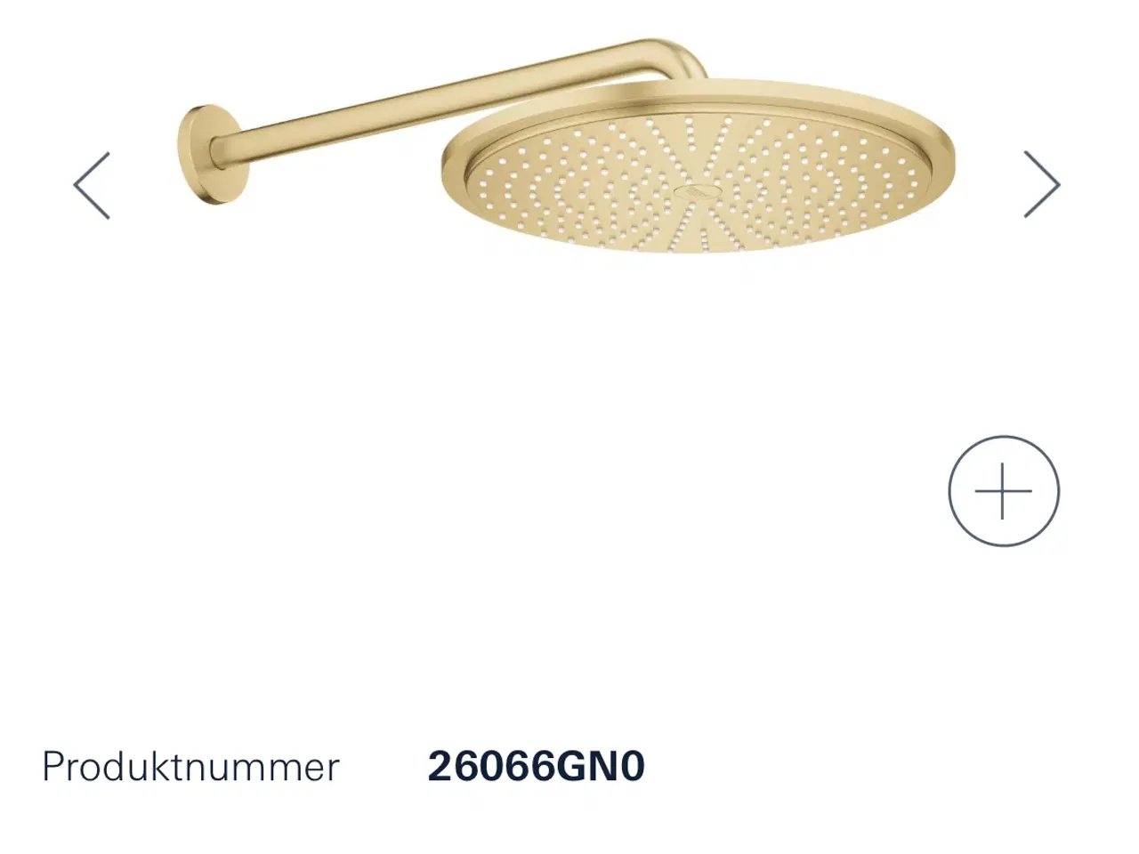 Billede 1 - Grohe Rainshower sælges