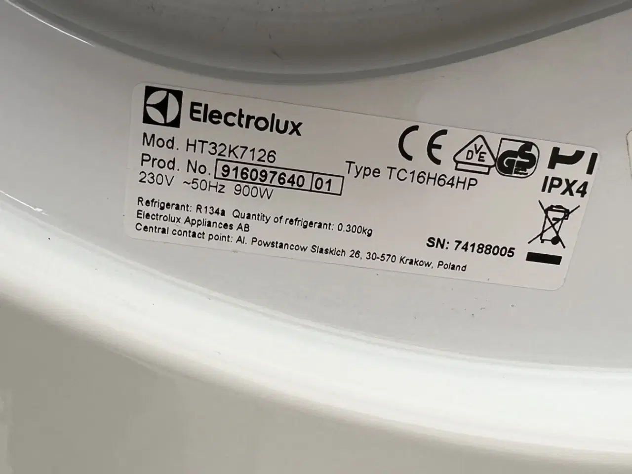 Billede 3 - Electrolux Kondens Tørretumbler i god stand