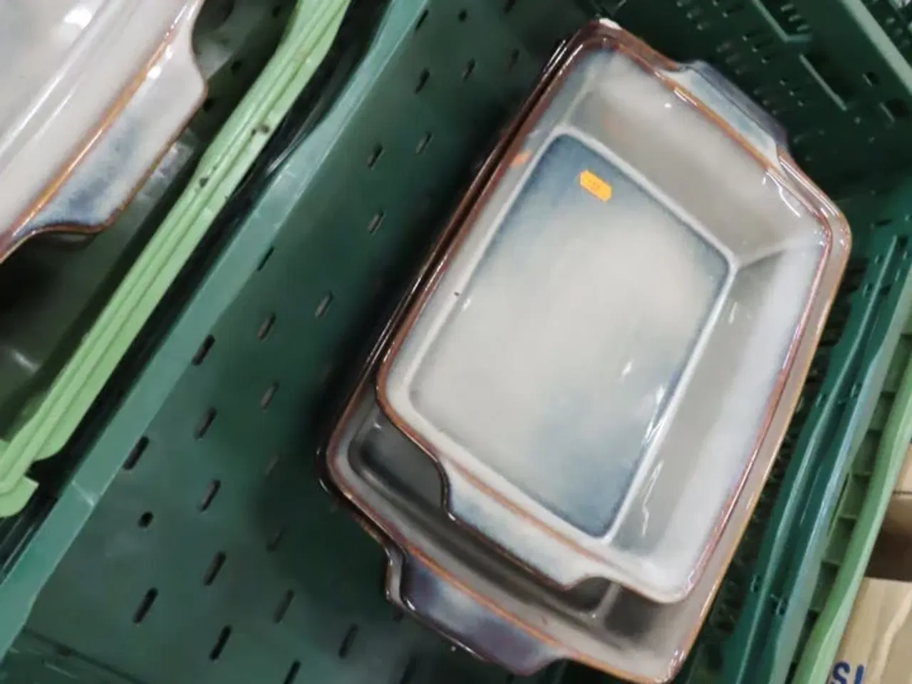 Billede 4 - Kasser med blandet porcelæn og fade