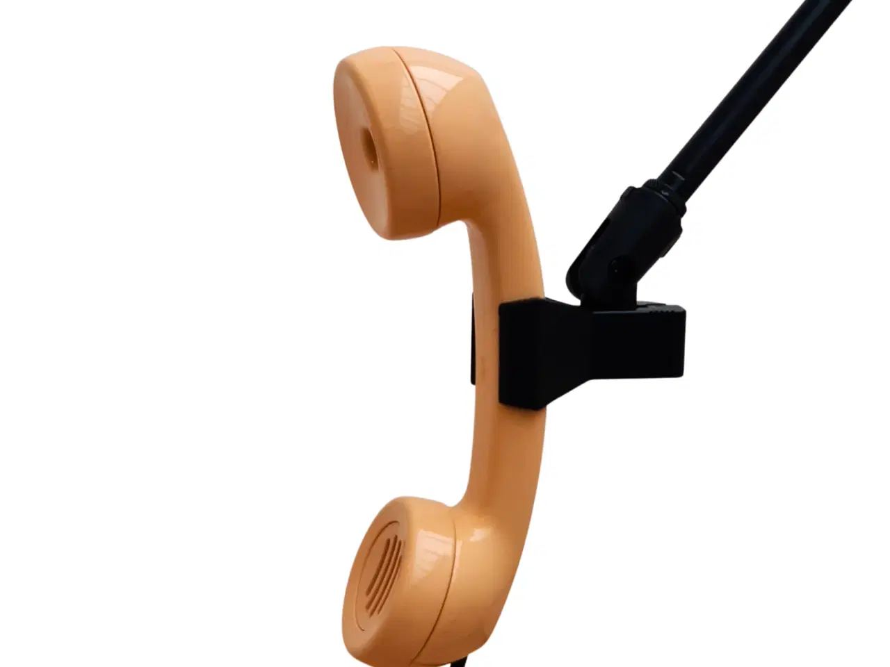 Billede 1 - Retro telefon mikrofon (Lysegul)