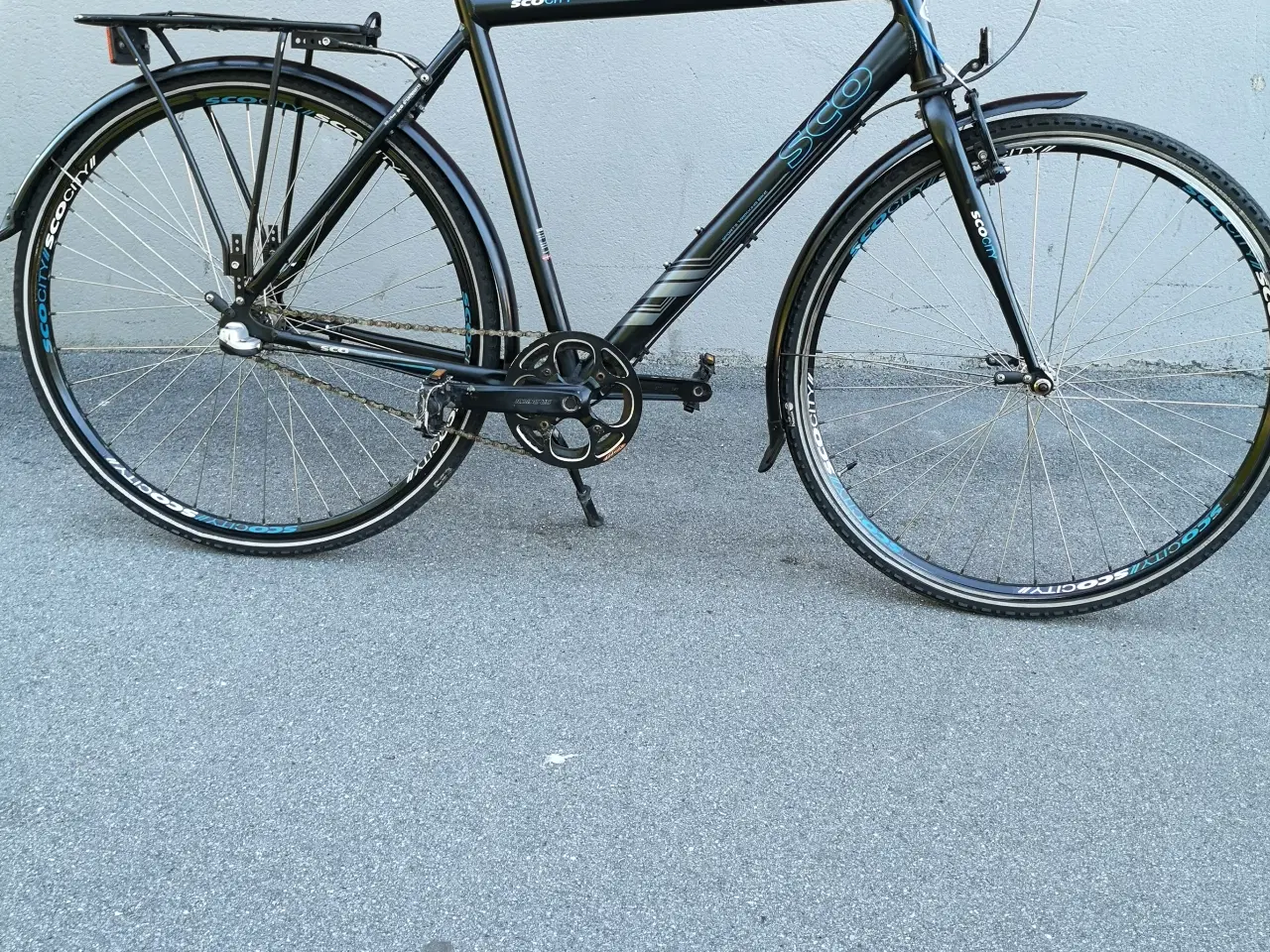 Billede 13 - SCO  CITY 28"  57 cm  sort Alluminum meget let cyk