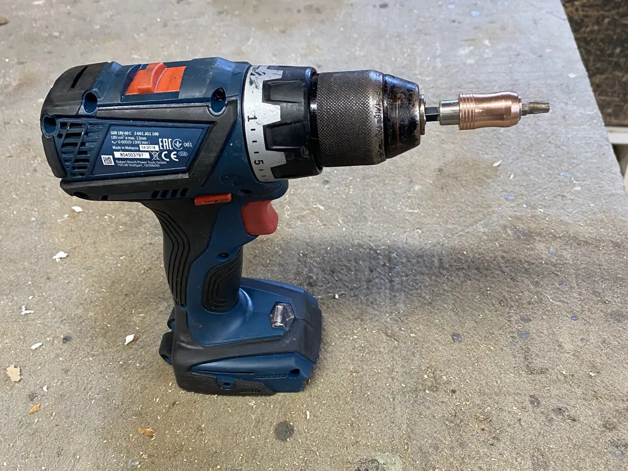 Billede 1 - Bosch GSR 18 v li EC 60 c