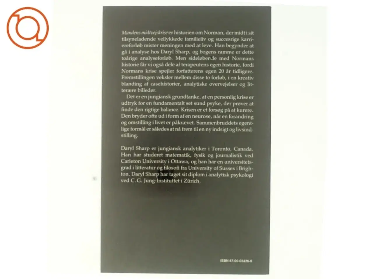 Billede 3 - Mandens midtvejskrise. Anvendt jungiansk psykologi Af Daryl Sharp