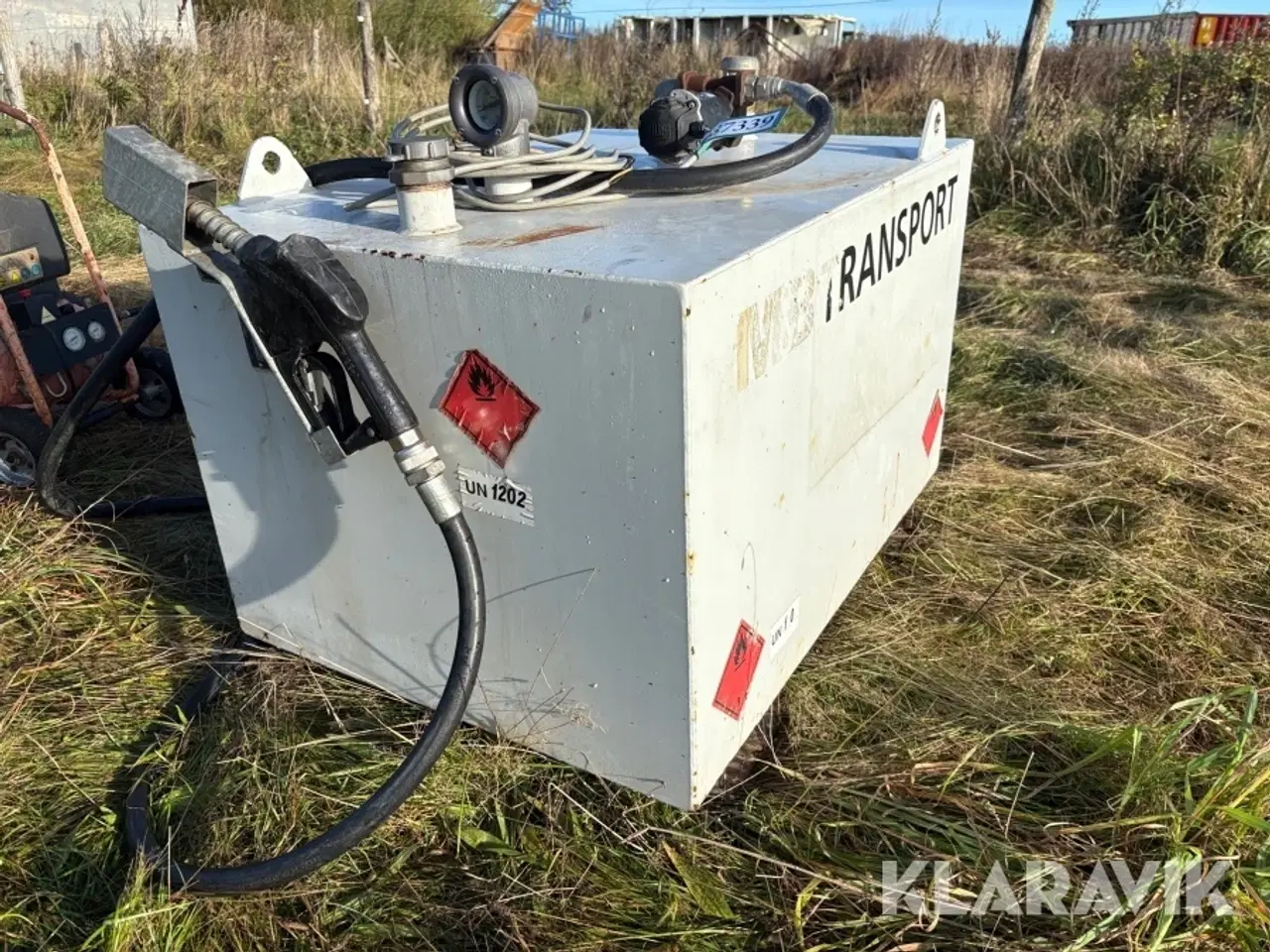 Billede 1 - Diesel tank Thyholm Olieservice Ladtank