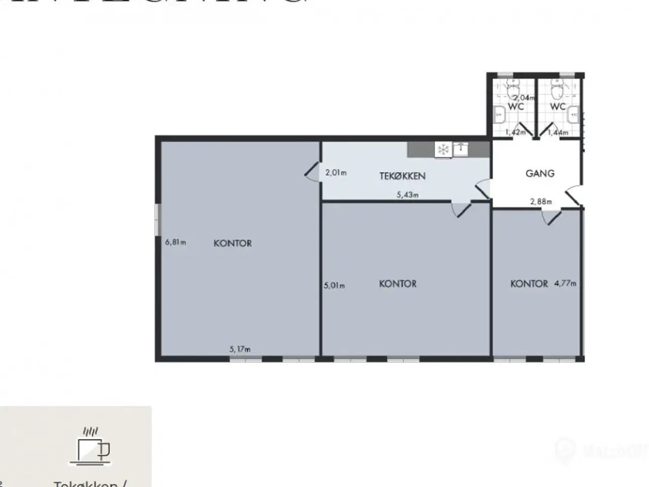 Billede 10 - 125 m² KONTOR I CENTRUM LIGE VED BANEGÅRDEN