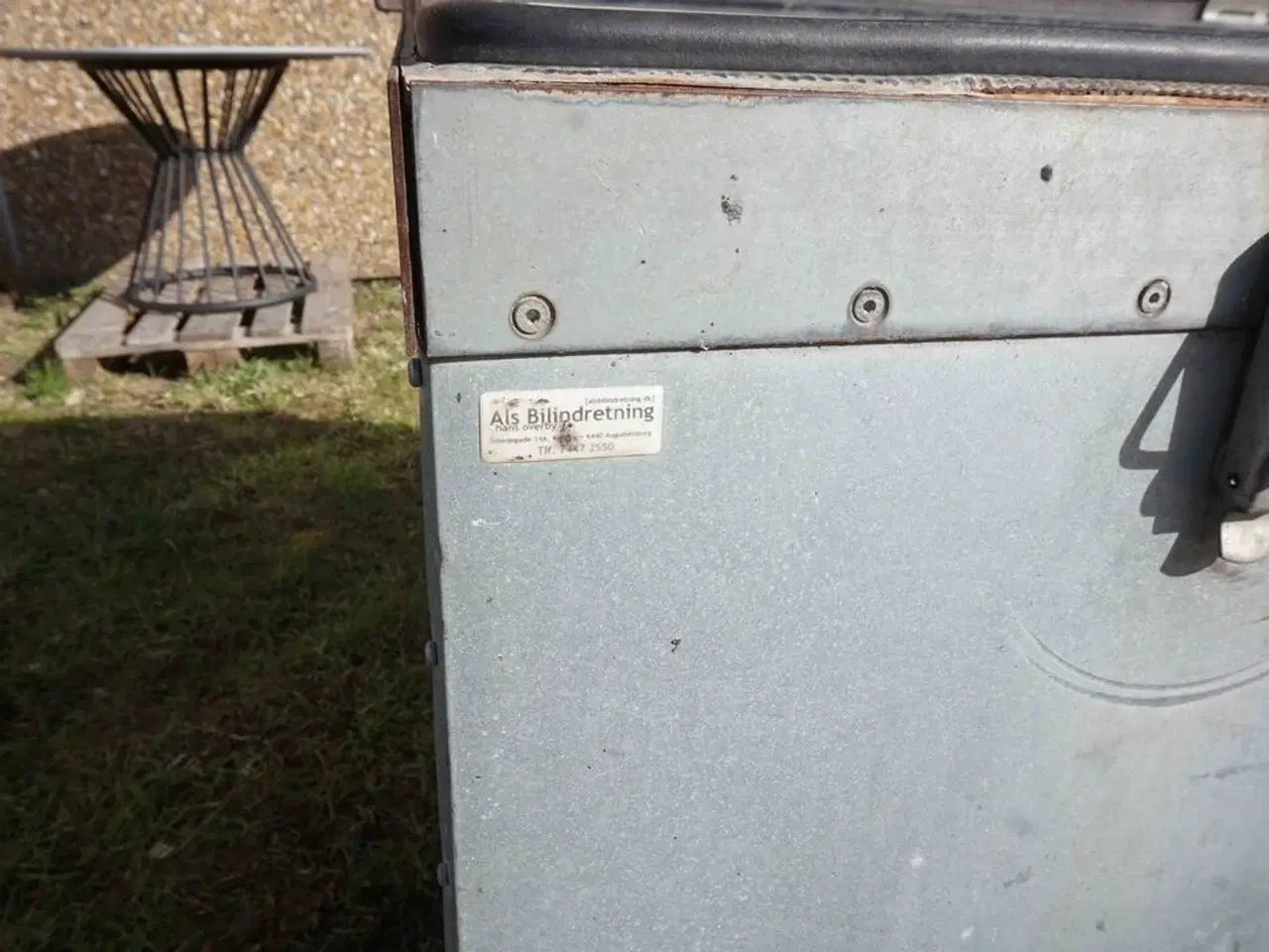 Billede 4 - Stor værktøjskasse Galvaniseret (MOMSFRI)