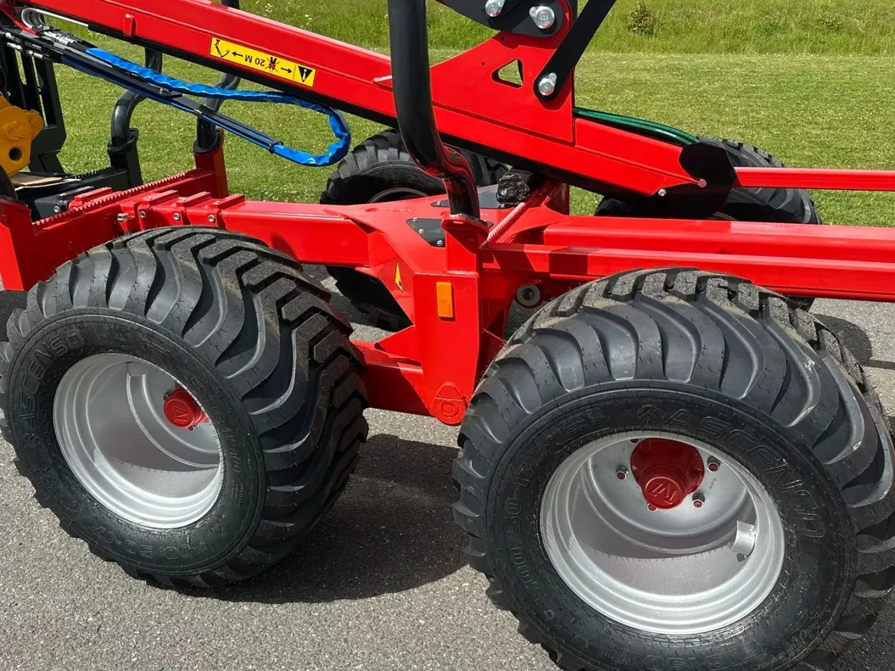 Billede 11 - FTG-Källefall FB100 / FB73T FB 100 Skovvogn med 7,3 m kran