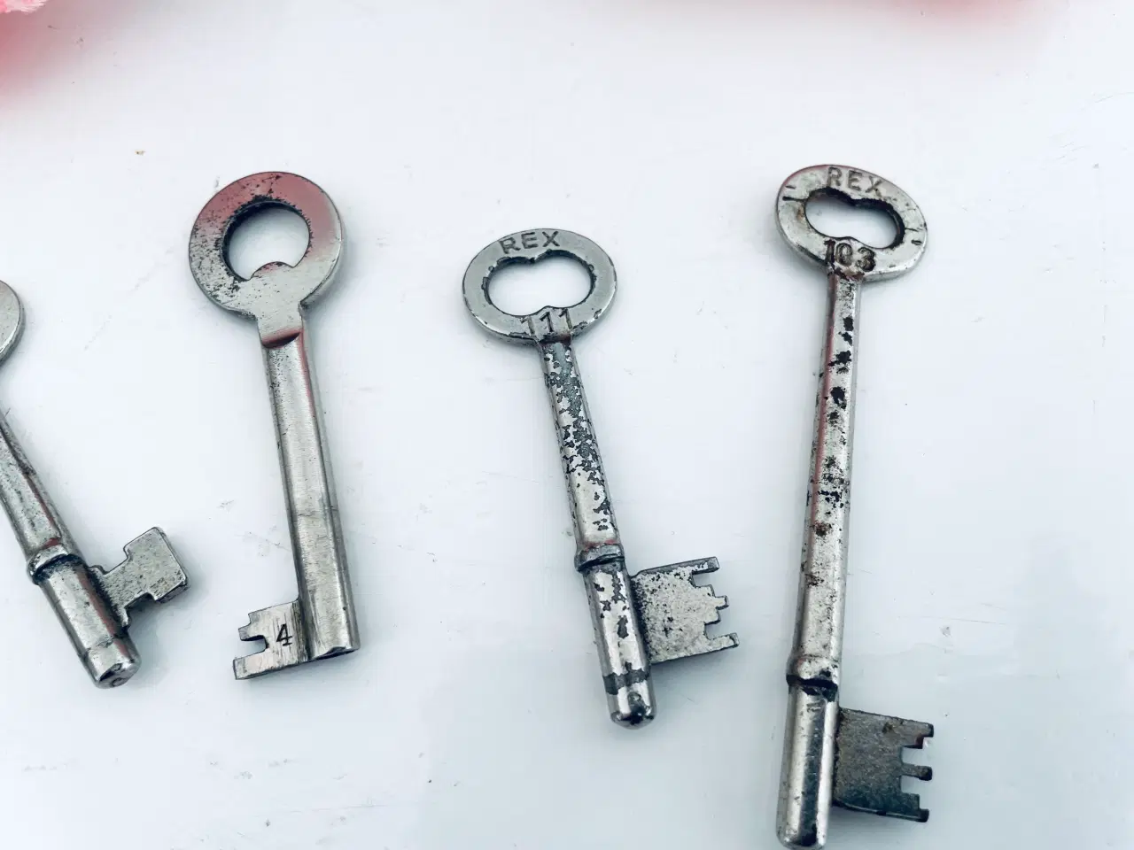 Billede 4 - Gamle vintage nøgler 6 stk. 