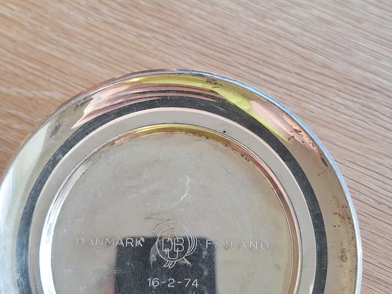 Billede 2 - Lille forsølvet fad 