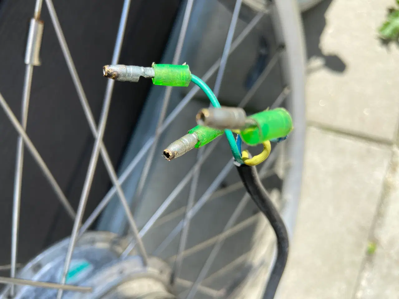Billede 2 - elcykel dele med 2 hjul sæt