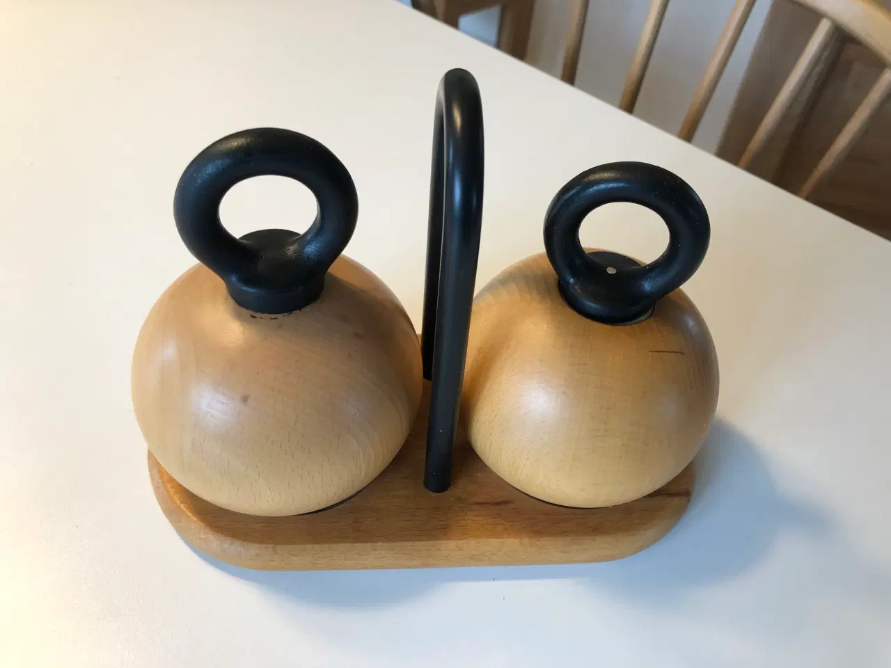 Billede 1 - Bodum salt og peber sæt med stand