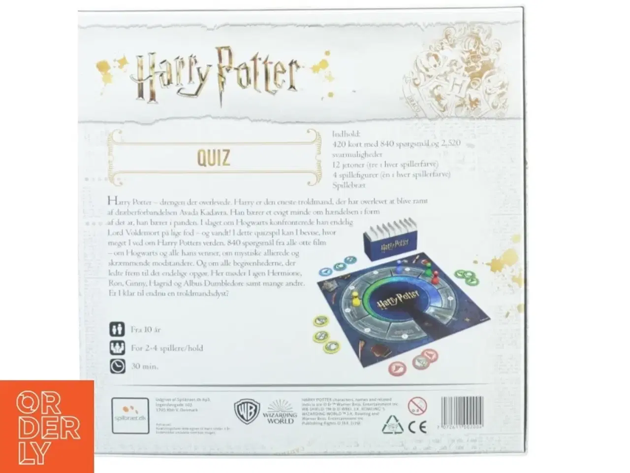 Billede 2 - Harry Potter Quiz (Brætspil (str. 30 cm)