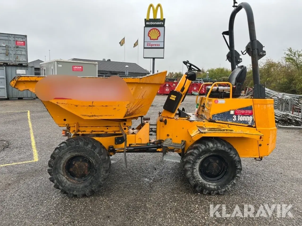 Billede 5 - Dumper Thwaites Mach475 3 Tonne Høj-Tip