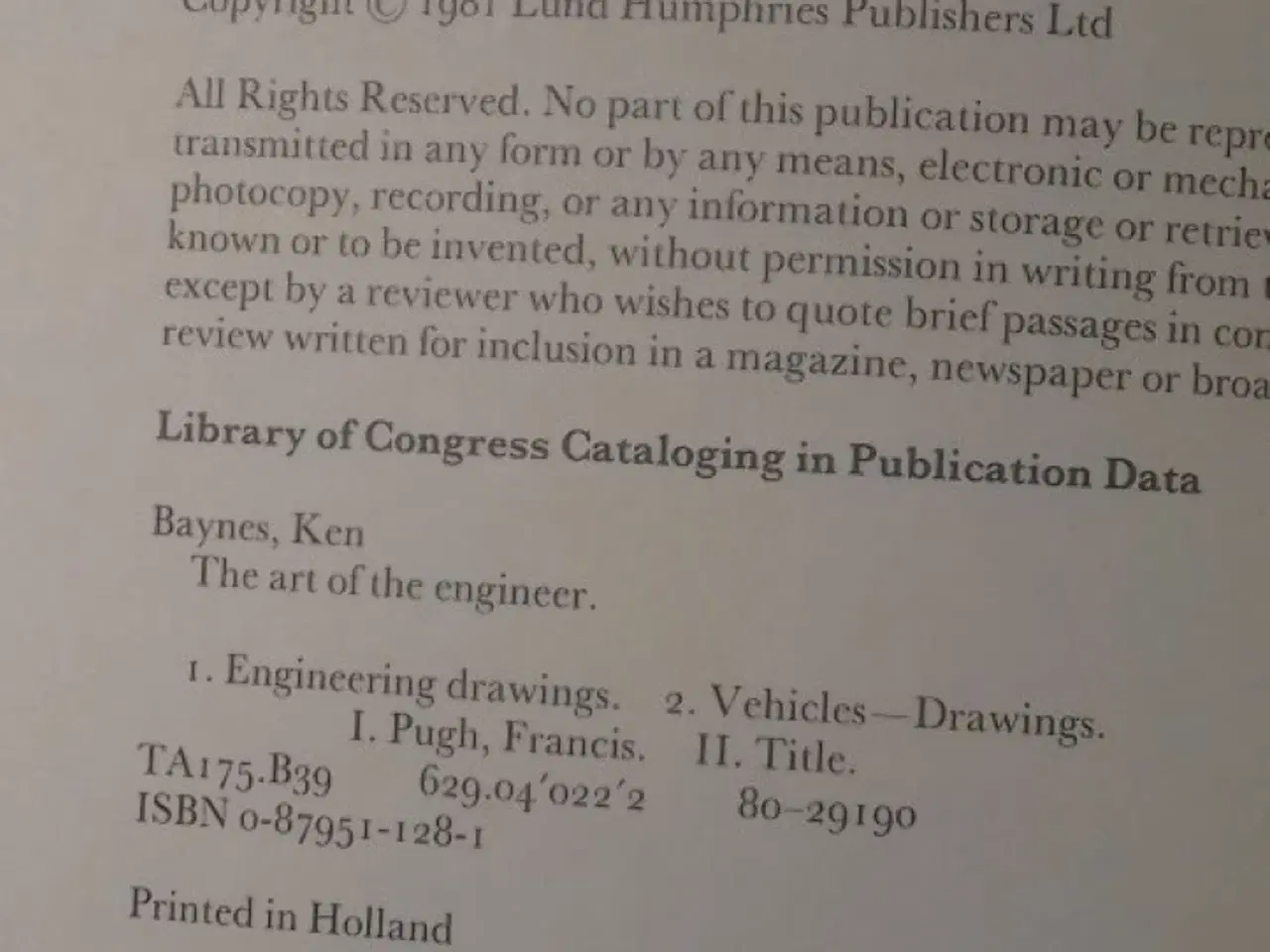 Billede 8 - The Art of the Engineer, Baynes &Pugh 1st Ed.