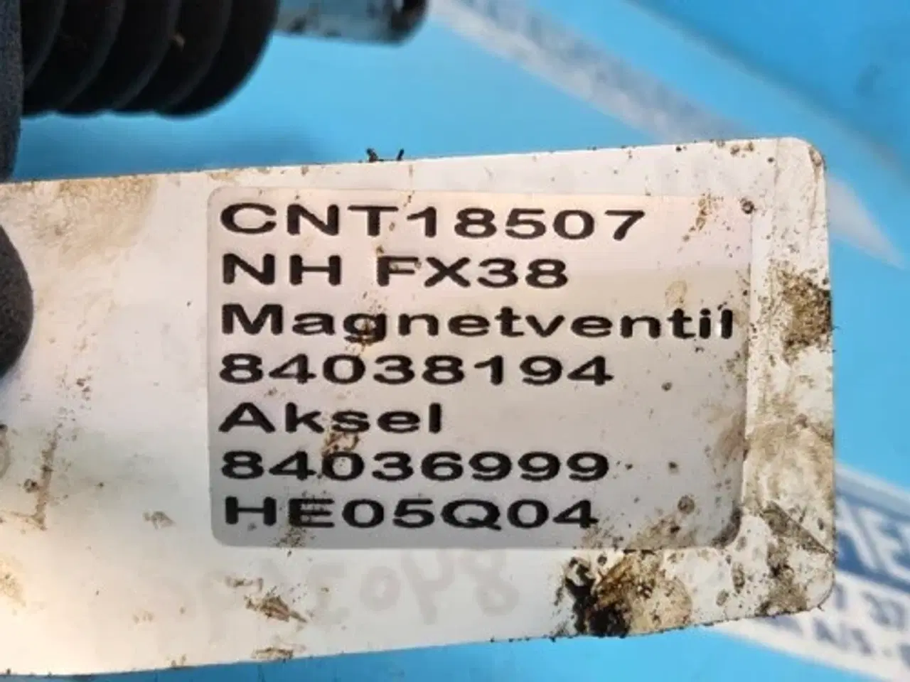 Billede 11 - New Holland FX38 Magnetventil 84038194