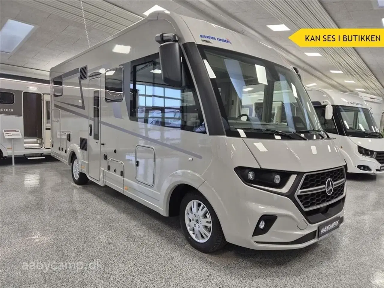 Billede 1 - 2026 - Euramobil Integra Line GT 726 EF   MERCEDES FØRE ASSISTENTER.  MERCEDES AL-KO. UDVENDIG GAS. UDVENDIG BRUSER. LITHIUM BATTERI. ALDE CENTRALVARME.