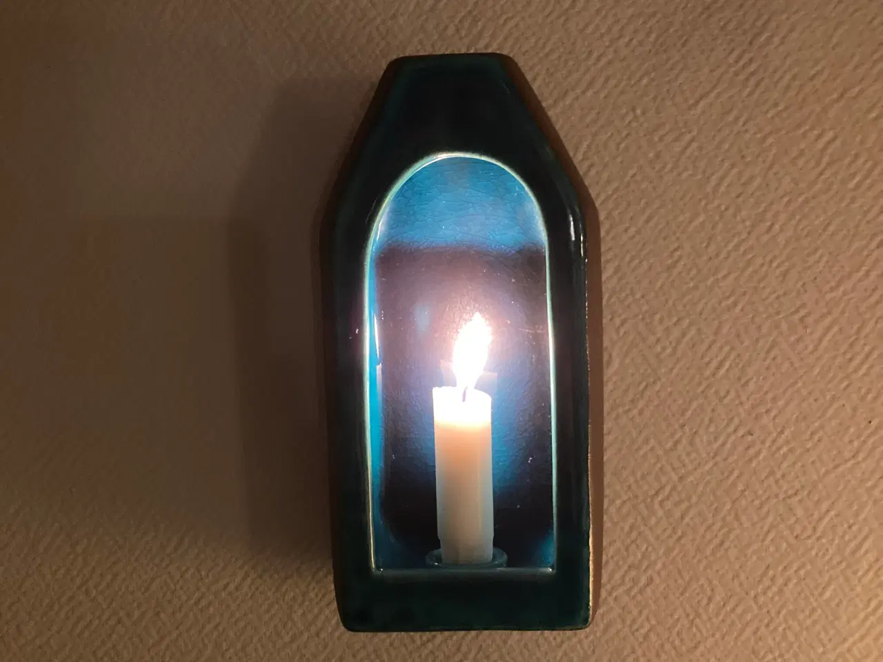 Billede 10 - Væglysestage keramik