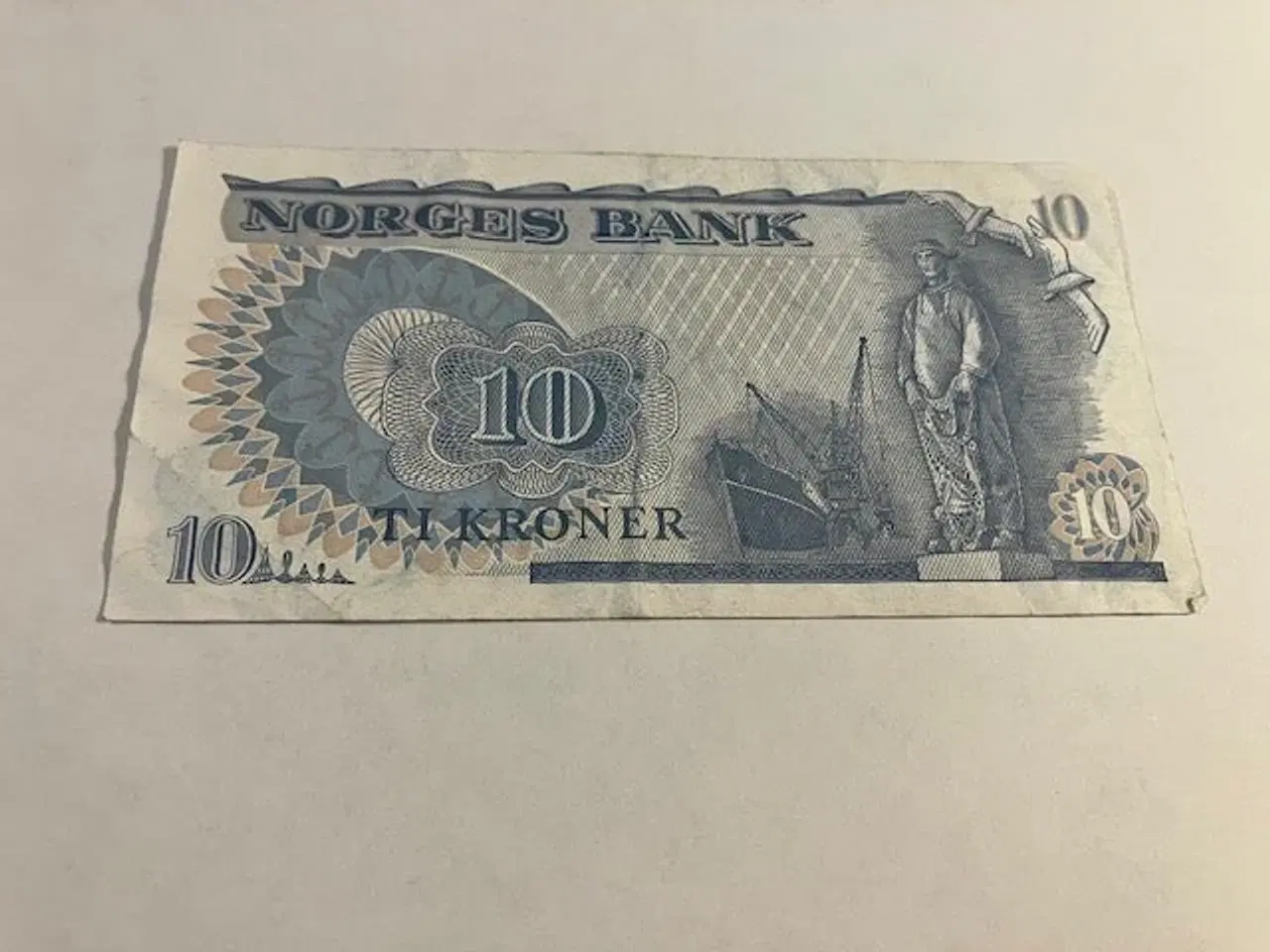 Billede 2 - 10 Kroner Norge 1984