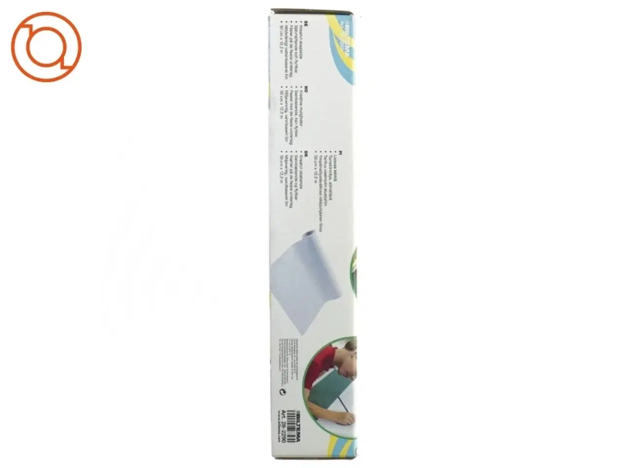 Billede 2 - Rulle med tegnepapir fra Biltema (str. 31 x 6 cm)