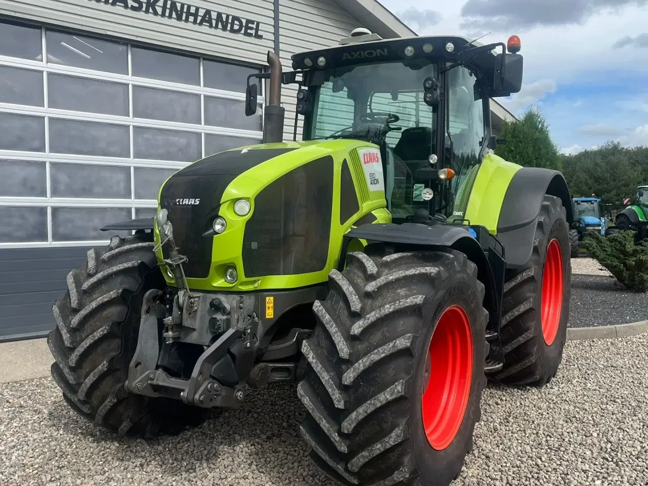 Billede 12 - CLAAS Axion 930 CMatic Med næsten nye dæk, frontlift og evt et RTK GPS anlæg