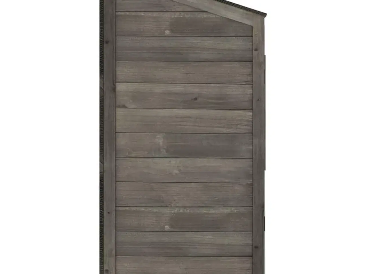 Billede 5 - Haveskur 55x52x112 cm massivt grantræ antracitgrå