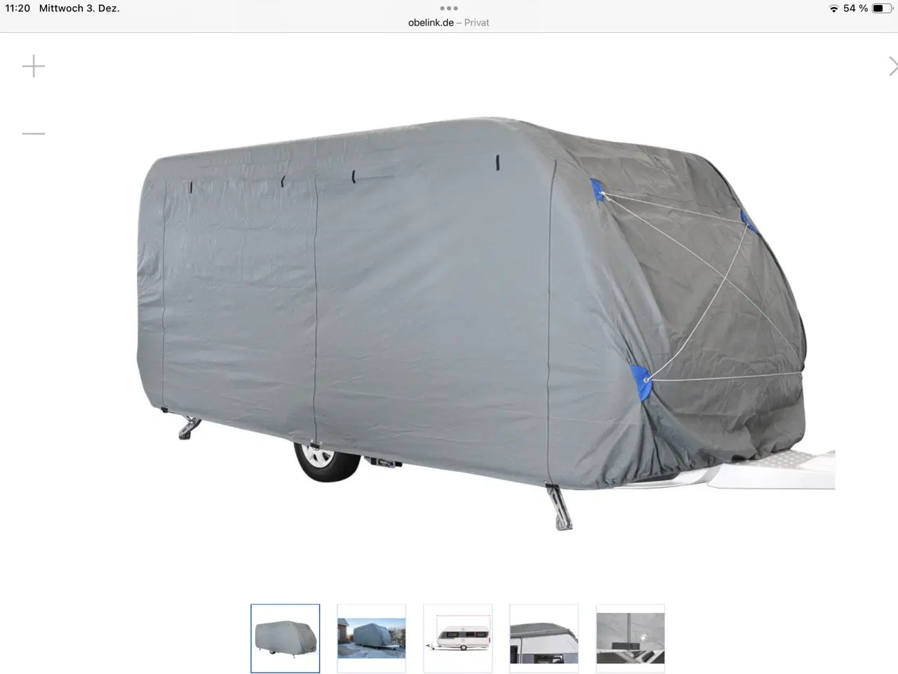 Billede 1 - Beskyttelsesbetræk med 3 lynlås