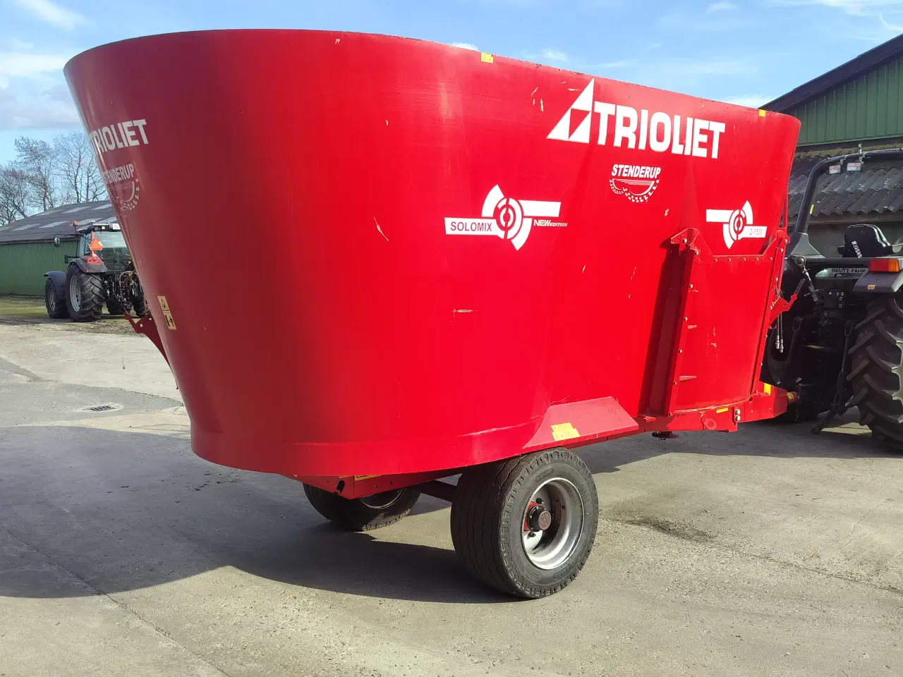 Billede 2 - Trioliet Solomix 2-1500 blandevogn