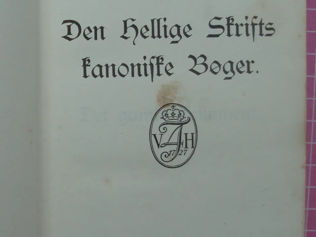 Billede 2 - Bibelen anno 1925