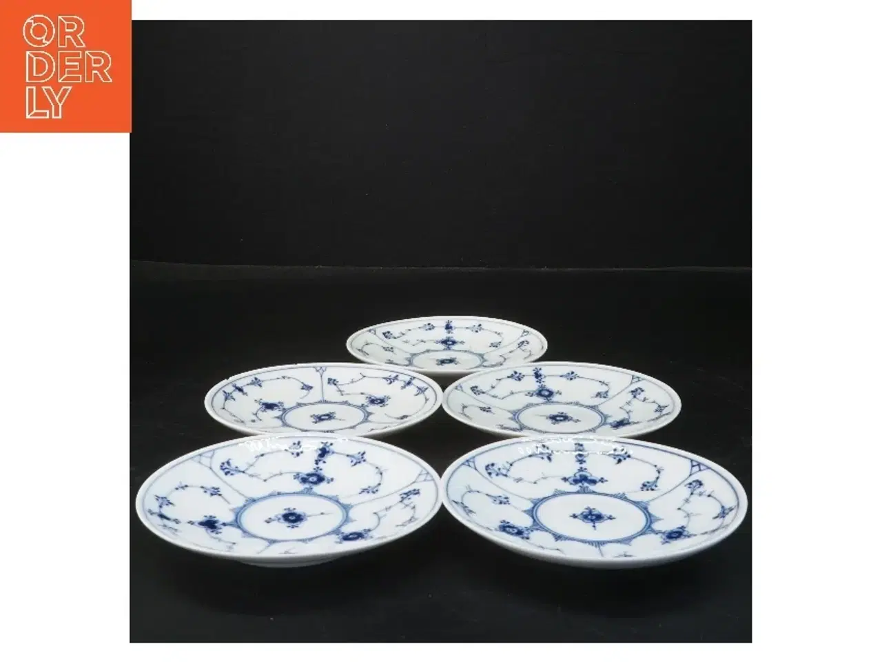 Billede 2 - Royal Copenhagen musselmalede tallerkener fra Royal Copenhagen (str. Ø 12 cm)