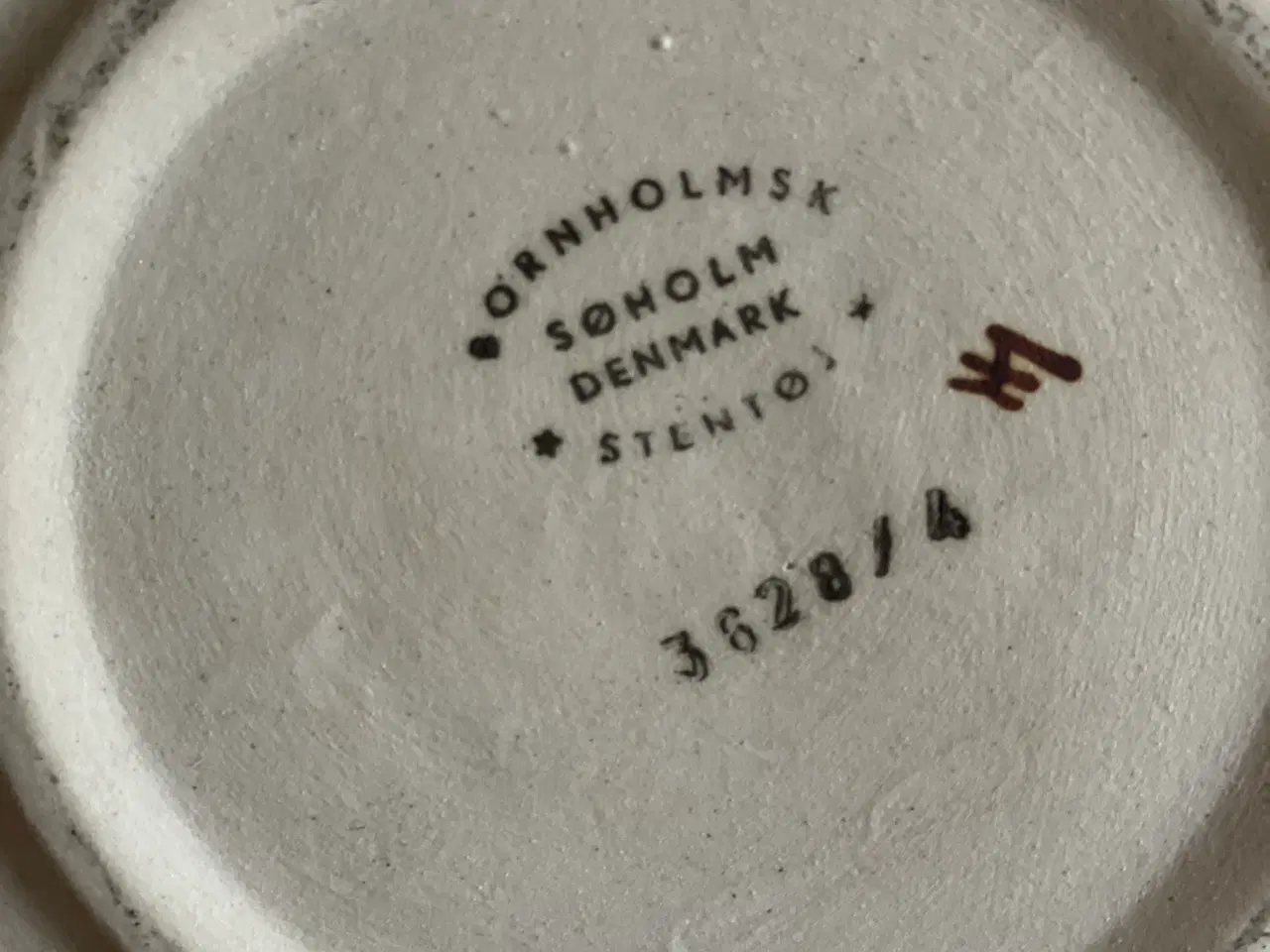 Billede 3 - Søholm Bornholm - Stort keramik fad