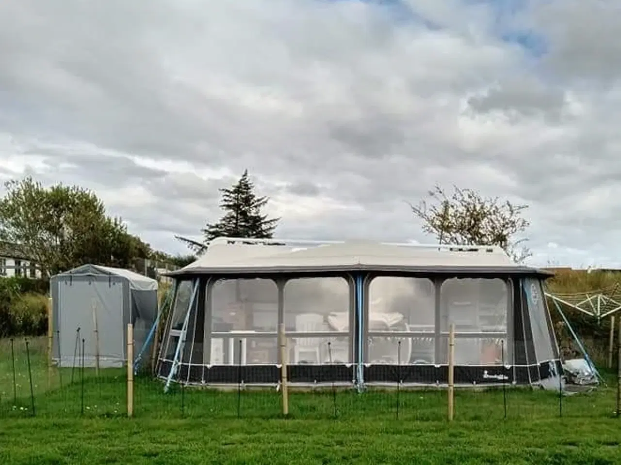 Billede 5 - Campingvogns telt, opbevaringstelt, gulv og gulvtæ