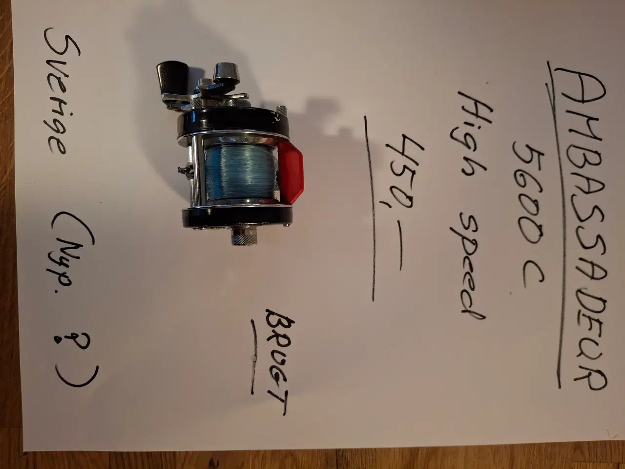 Billede 1 - Fastspolehjul fra Ambassadør model 500 Sverige