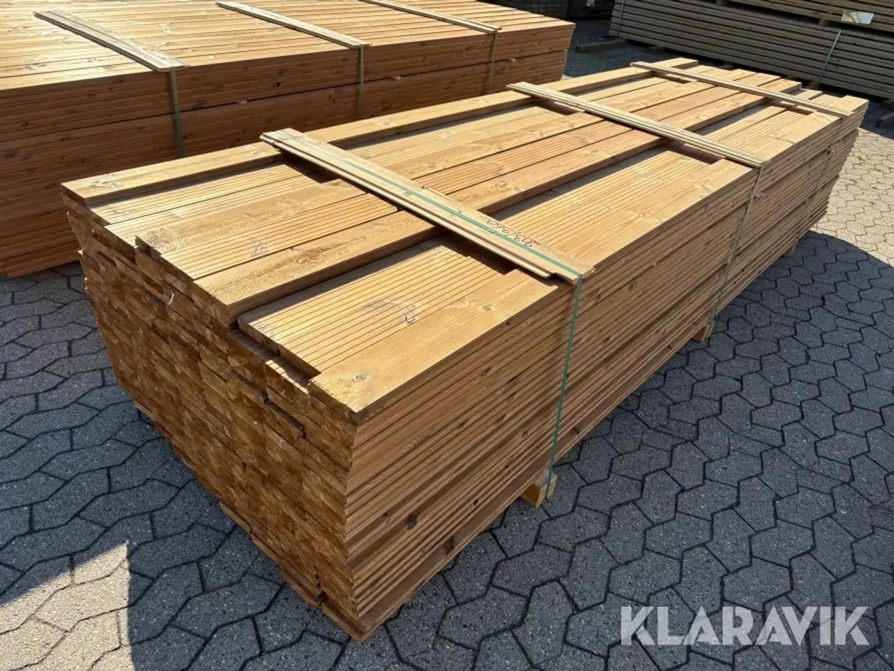 Billede 1 - Terrassebrædder Bergsten Thermo Deck – 203 styk