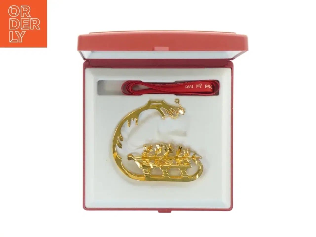 Billede 1 - Georg Jensen juleuro 1995 fra Georg Jensen (str. 10x9 cm)