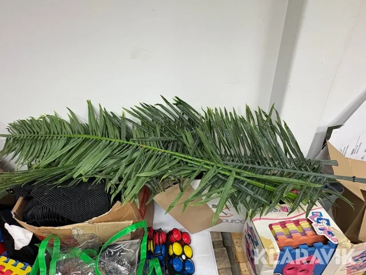 Billede 9 - Kunstige palmetræer - 2 styk