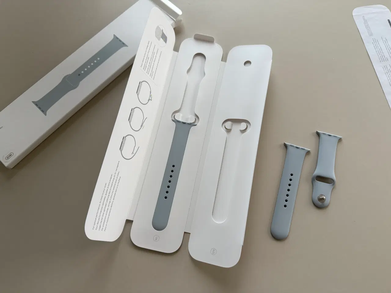 Billede 1 - Apple sport band til Apple Watch i Mist Blue