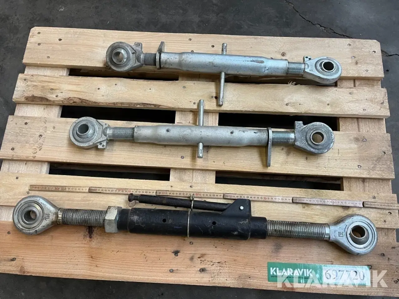 Billede 1 - Topstænger 3 styk