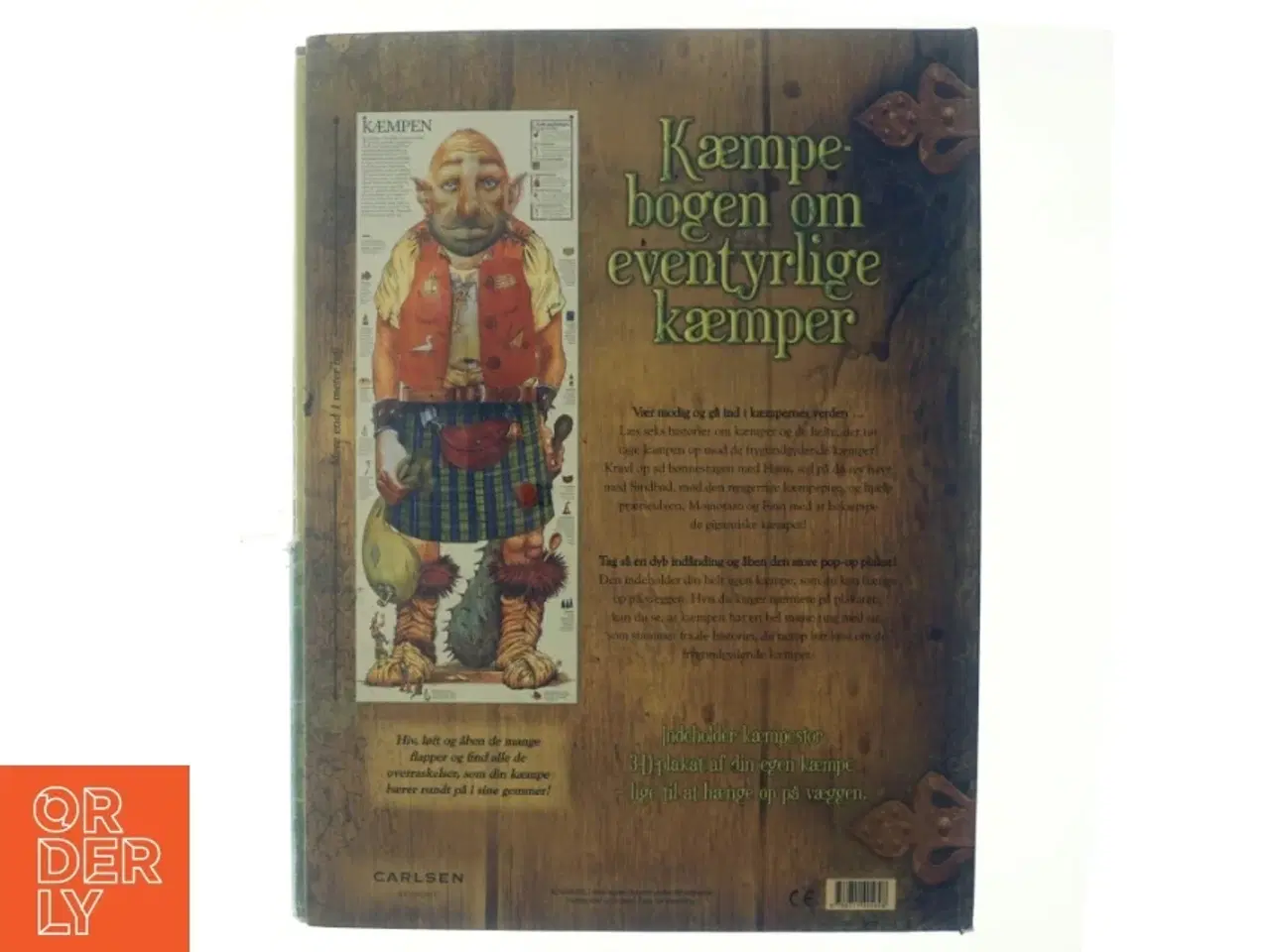 Billede 3 - Kæmpebogen om eventyrlige kæmper.Seks historier om frygtindgydende kæmper og helte. af Saviour Pirotta (Bog)