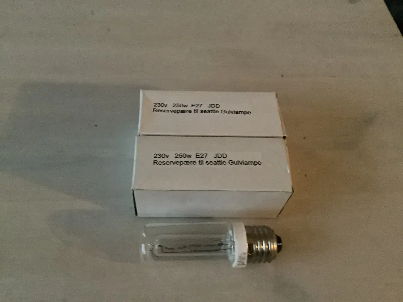 Billede 1 - Højtryksnatrium pære 250W E27 klar 