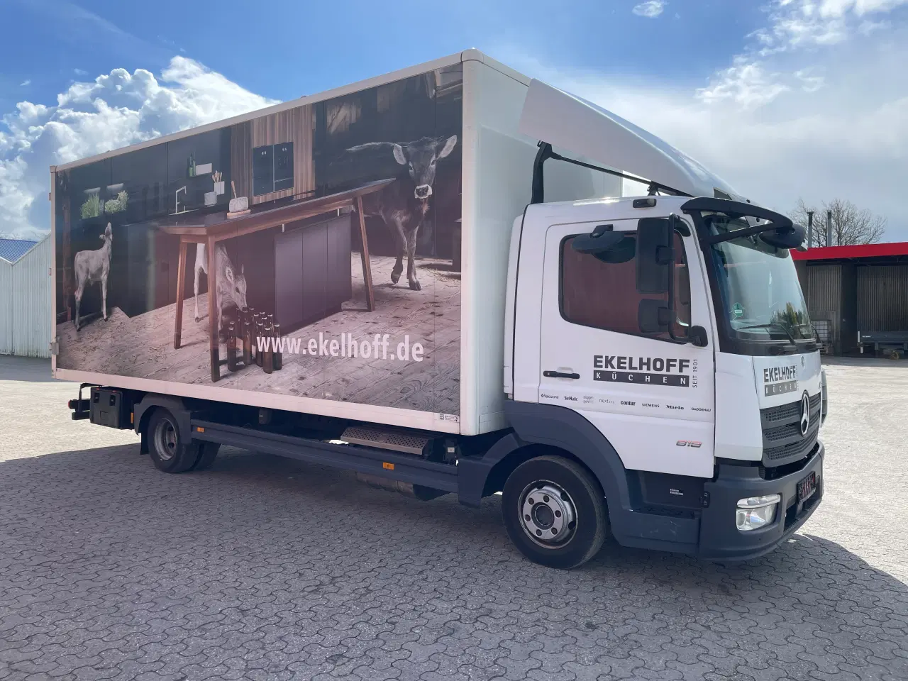 Billede 1 - Mercedes Benz Atego 818L med kasse - AUT